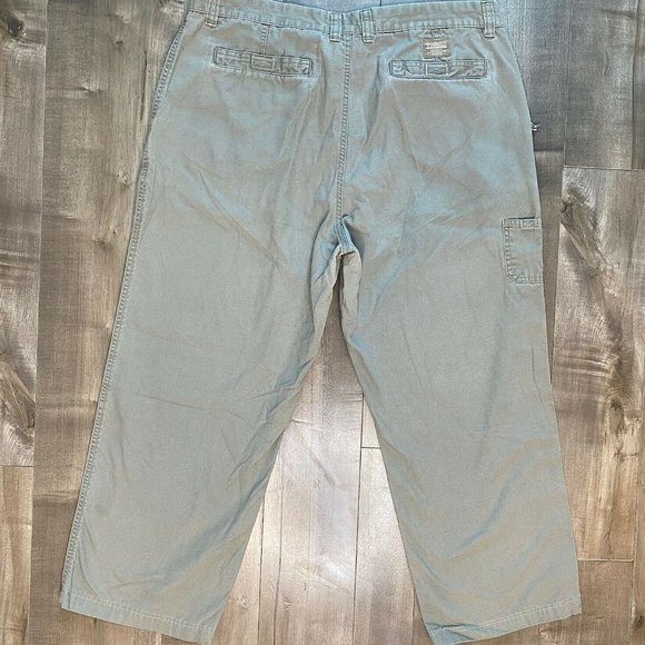 Columbia Cropped Pants Size 16 Straight Canvas - Picture 3 of 6